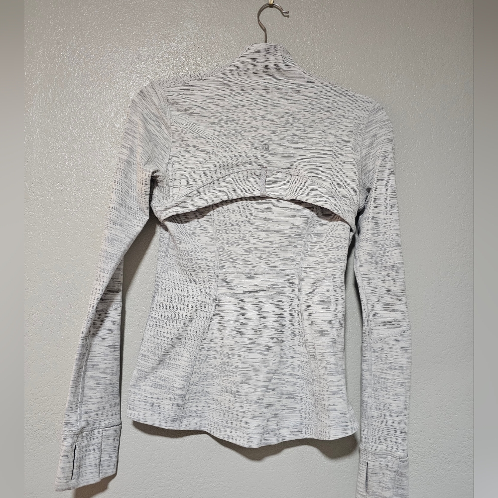 Women's Light Gray Utility Zipper Jacket Lululemon - Picture 5 of 7